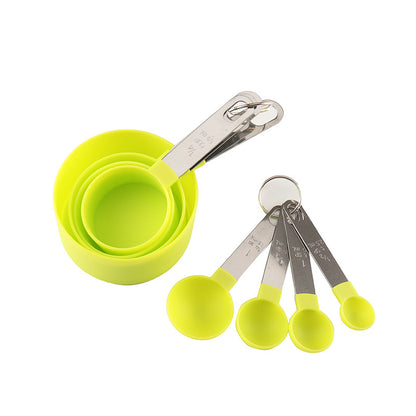Stainless Steel Measuring Cups Spoons Set, Kitchen Tools for Baking, Cake, Pastry, Cooking