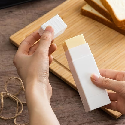 Handy Small Kitchen Storage Box Solid Butter Spreader Holders Sticks Plastic Container Baking Tools 2