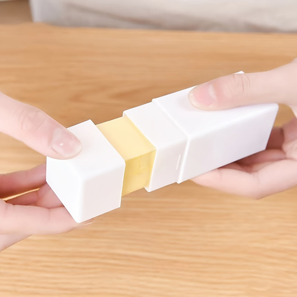 Handy Small Kitchen Storage Box Solid Butter Spreader Holders Sticks Plastic Container Baking Tools 3