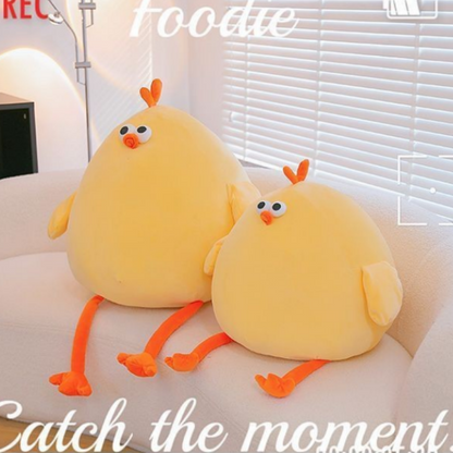 Soft Simulation Chicken Plush Toy, Funny Neck Pillow, Stuffed Animal for Boys and Girls, Cute Festival Gift