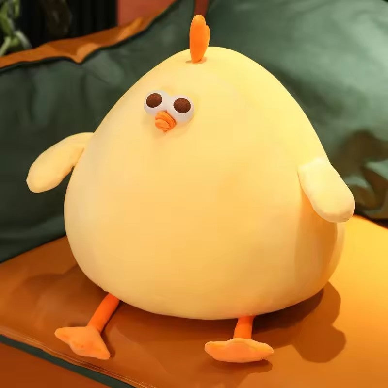 Soft Simulation Chicken Plush Toy, Funny Neck Pillow, Stuffed Animal for Boys and Girls, Cute Festival Gift