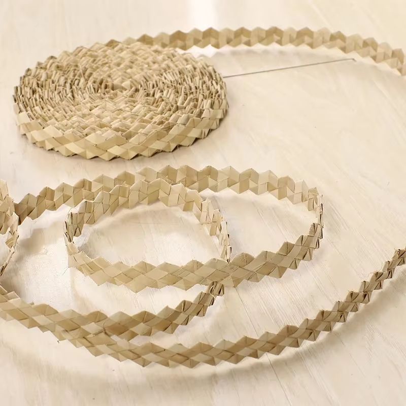 Sunflower Straw Rope For Hat Making And Crafts  Braided Palm Leaf DIY Material 1