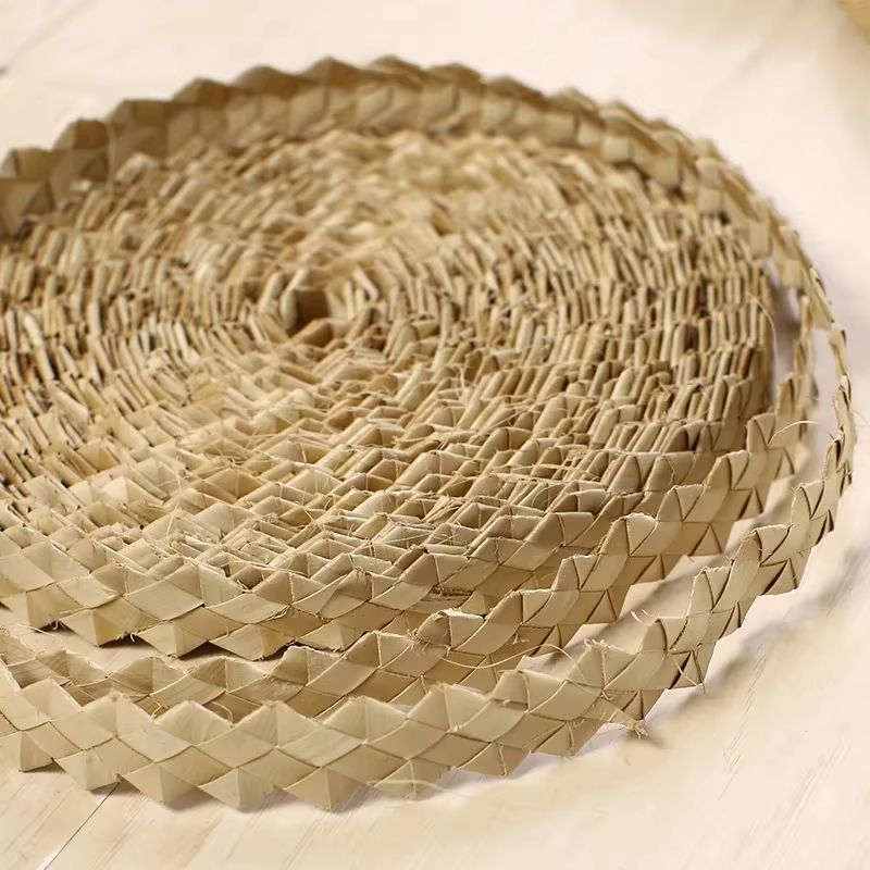 Sunflower Straw Rope For Hat Making And Crafts  Braided Palm Leaf DIY Material 2