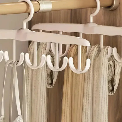 Multi-Functional Storage Organizer Hanger for Underwear, Clothes, and Hats, Home Wardrobe Wave Hook