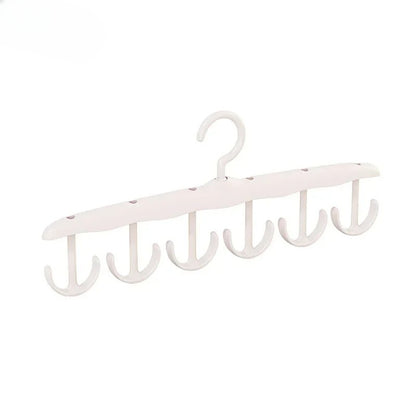 Multi-Functional Storage Organizer Hanger for Underwear, Clothes, and Hats, Home Wardrobe Wave Hook