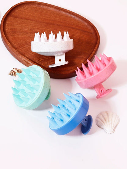 Silicone Scalp Massage Brush For Hair Washing And Wig Care 1