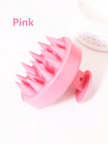 Silicone Scalp Massage Brush For Hair Washing And Wig Care 3