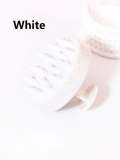 Silicone Scalp Massage Brush For Hair Washing And Wig Care 4