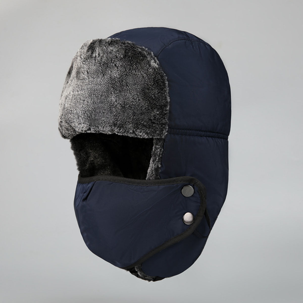 Mens Winter Trapper Pilot Ushanka Hat With Windproof Mask For Hunting And Skiing Hat For Men Women 4