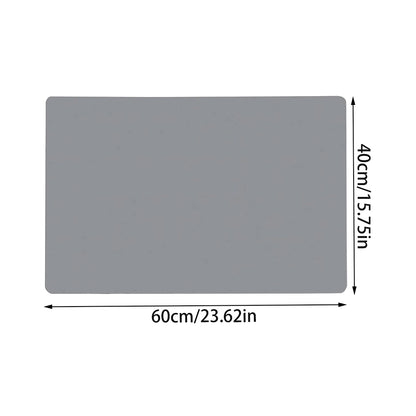 Kids DIY Crafts Table Mat, Silicone Placemat, Waterproof Non Slip Heat Resistant Kitchen Counter Protector