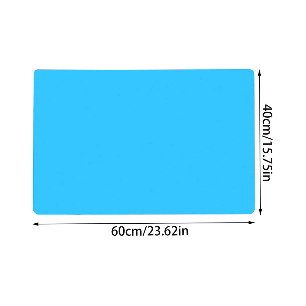 Kids DIY Crafts Table Mat, Silicone Placemat, Waterproof Non Slip Heat Resistant Kitchen Counter Protector