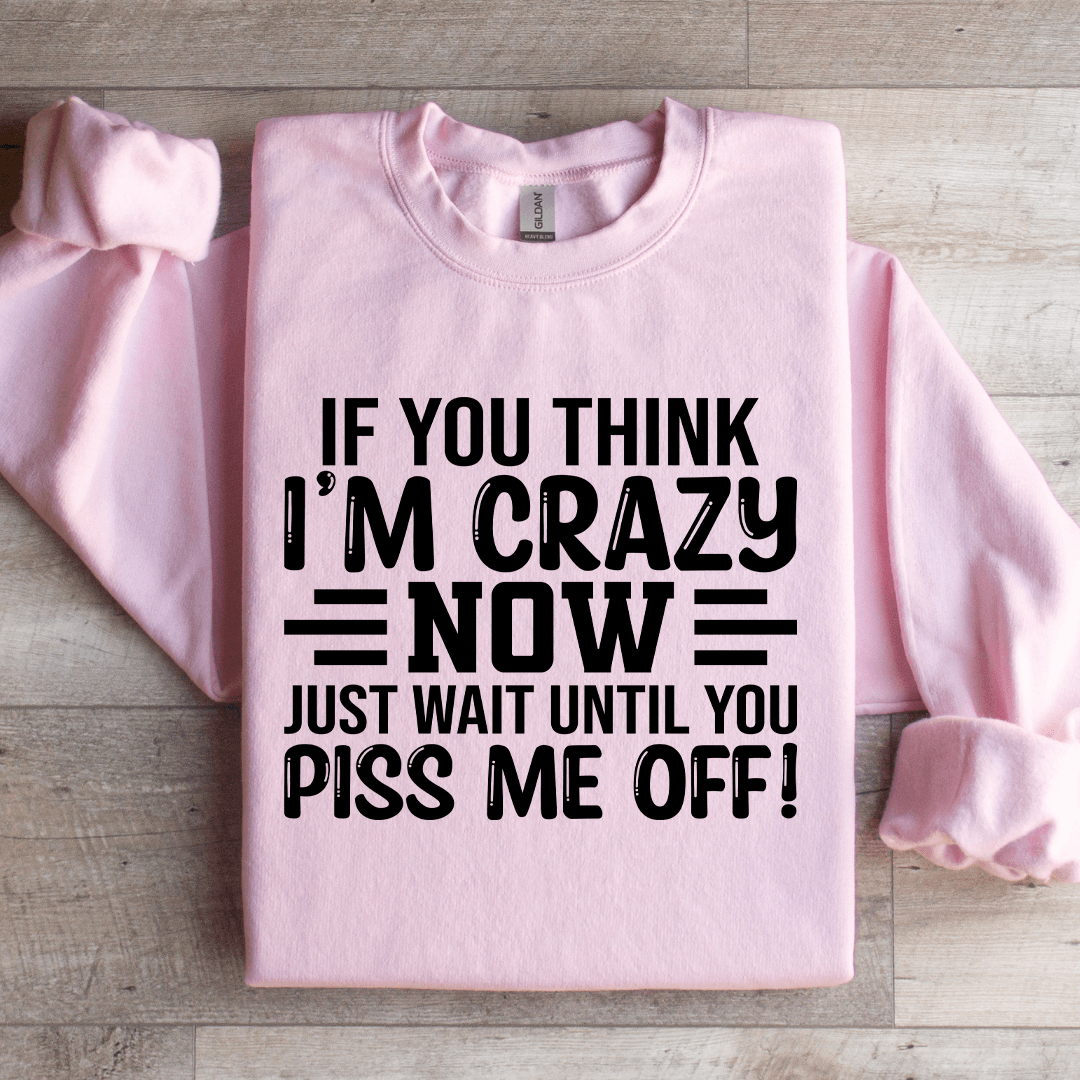 If You Think Im Crazy Now Just Wait Sweatshirt 2