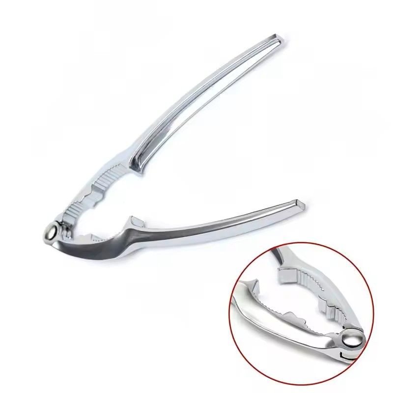 Heavy Duty Zinc Alloy Nutcracker  Walnut Hazelnut  Pine Nut Sheller Tool 1
