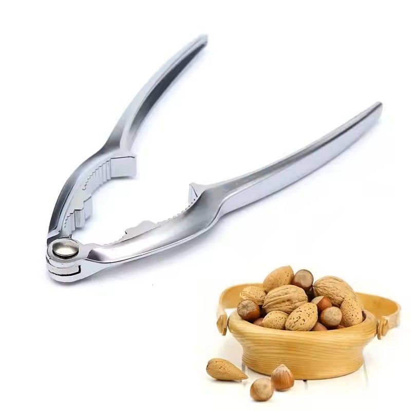 Heavy Duty Zinc Alloy Nutcracker  Walnut Hazelnut  Pine Nut Sheller Tool 3