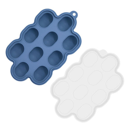 Durable Baby Food Freezer Tray Easy Release Breastmilk Popsicle Mold BPAFree 4
