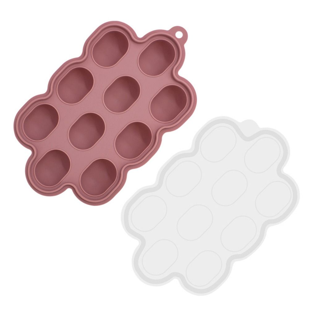 Durable Baby Food Freezer Tray Easy Release Breastmilk Popsicle Mold BPAFree 7