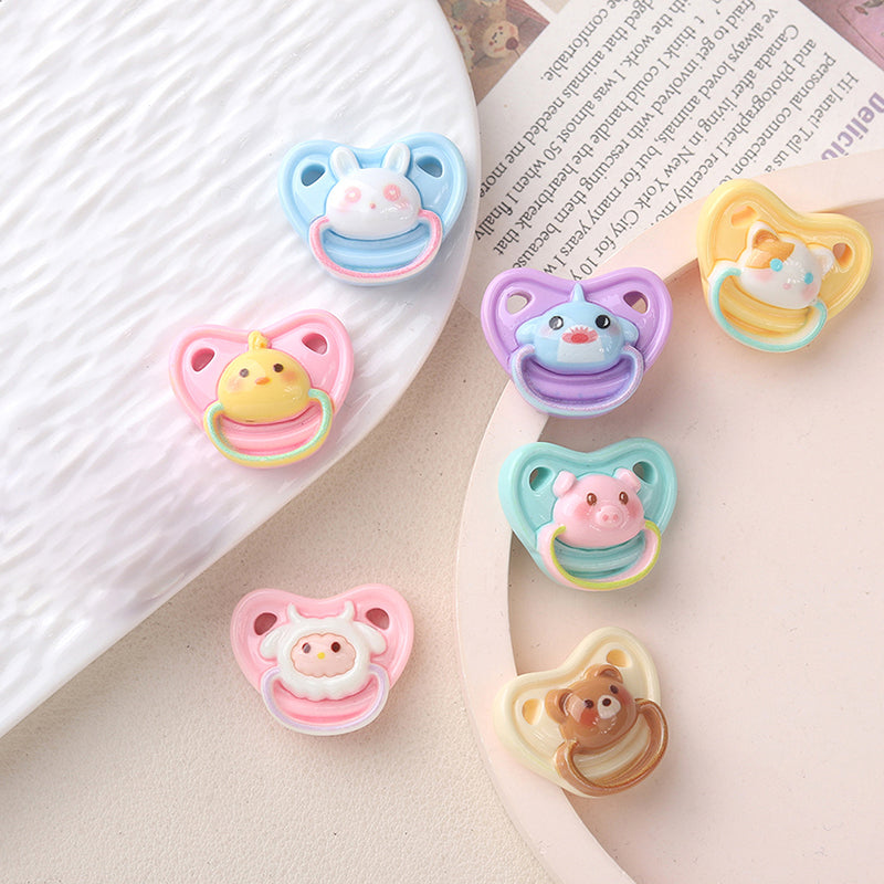 Quality Resin Doll Pacifiers for Baby Dolls, Play House Supplies
