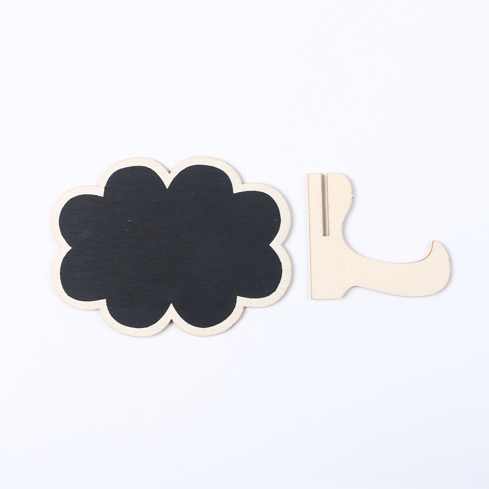 Wooden Chalkboards for Weddings, Mini Chalkboard Signs With Easel, Birthday Message Labels