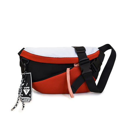 Casual Large Phone Belt Chest Bag, New Nylon Waist Bag Pack, Unisex Fanny Banana Bag Unisex Fanny Banana Bag