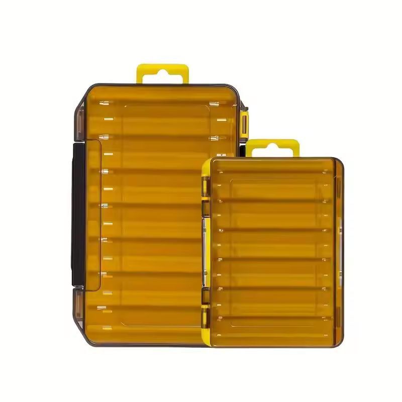 Ultimate DualDeck Fishing Tackle Storage Case  Large  Small Compartments Organizer 6