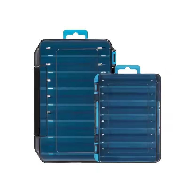 Ultimate DualDeck Fishing Tackle Storage Case  Large  Small Compartments Organizer 3