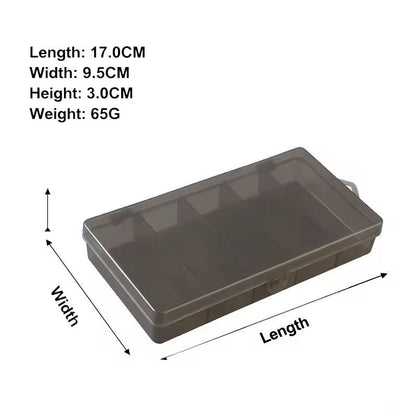 Ultimate DualDeck Fishing Tackle Storage Case  Large  Small Compartments Organizer 4