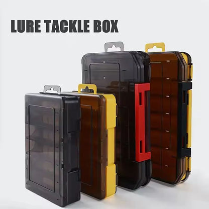 Ultimate DualDeck Fishing Tackle Storage Case  Large  Small Compartments Organizer 7
