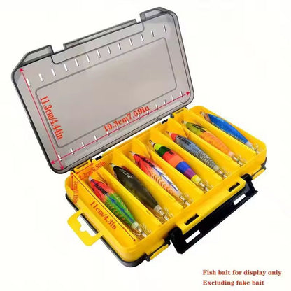 Ultimate DualDeck Fishing Tackle Storage Case  Large  Small Compartments Organizer 10