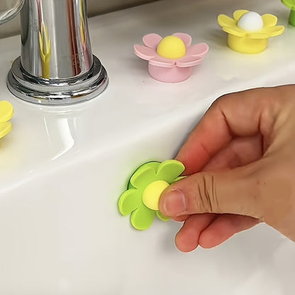 Durable Silicone Sink Overflow Hole Plug, Prevents Clogging in Kitchen and Bathroom Basins