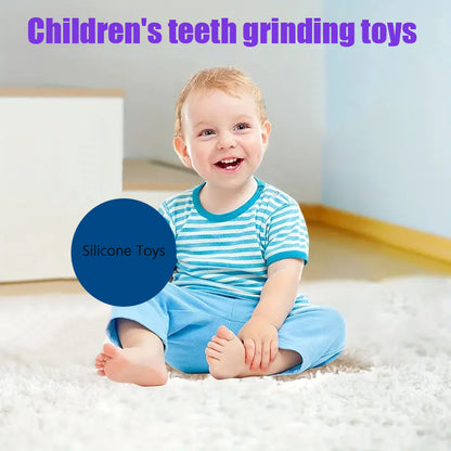 Baby Silicone Teething Remote Control AntiEating Period Soothing Toy 1