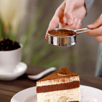 Small Handheld Fine Mesh Flour Sieve  Perfect For Baking Powdered Sugar  Chocolate Dusting 1