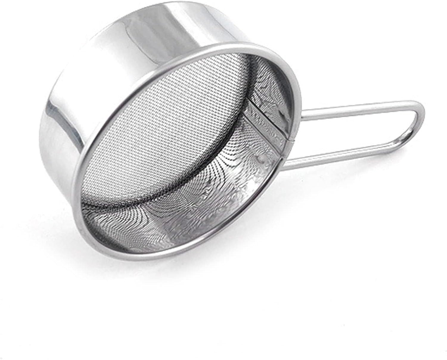 Small Handheld Fine Mesh Flour Sieve  Perfect For Baking Powdered Sugar  Chocolate Dusting 9