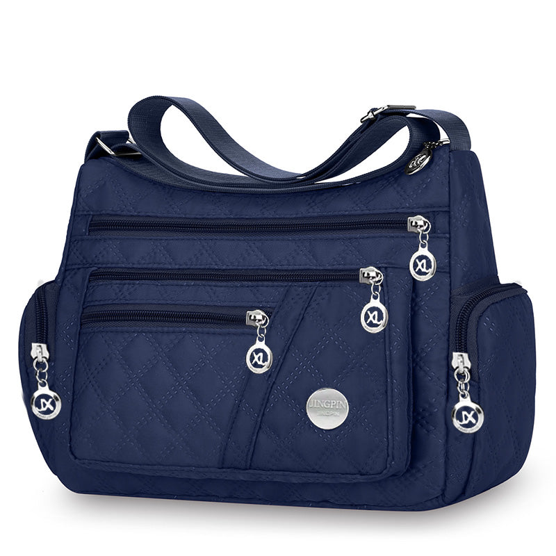 Stylish Square Crossbody Bag, Oxford Fabric Shoulder Bag, New Trendy Large Bag