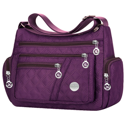Stylish Square Crossbody Bag, Oxford Fabric Shoulder Bag, New Trendy Large Bag
