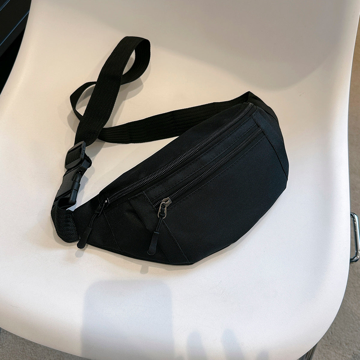 Large Fanny Pack For Running And Travel Casual Waist Bag For Sports Phone Wallet And Organizer 1