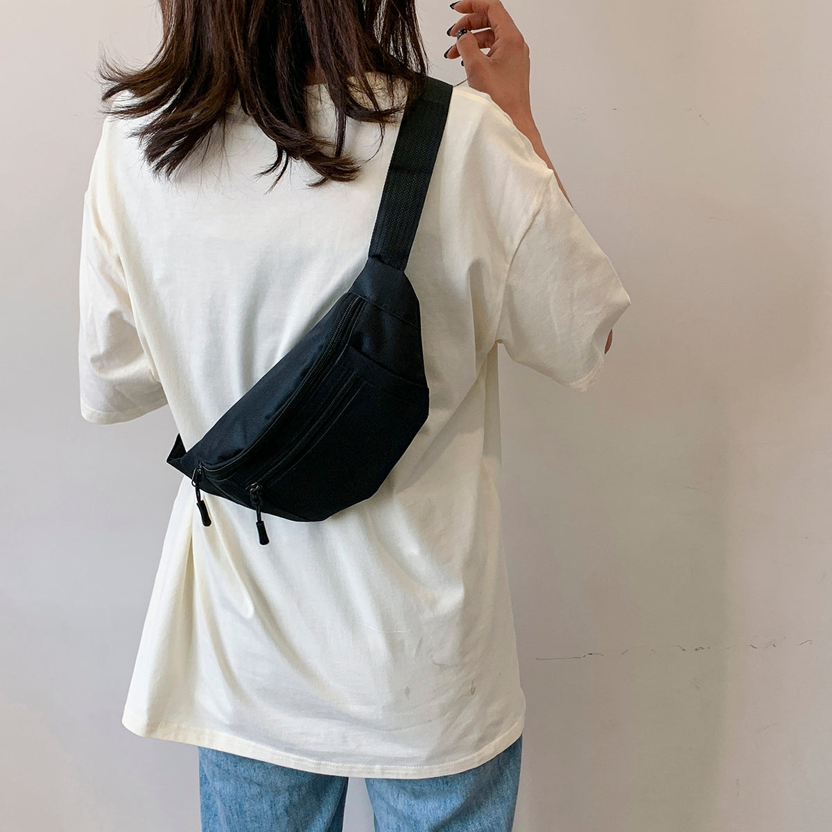 Large Fanny Pack For Running And Travel Casual Waist Bag For Sports Phone Wallet And Organizer 2