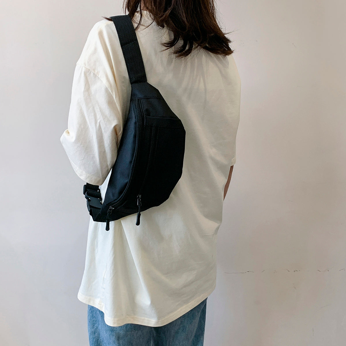 Large Fanny Pack For Running And Travel Casual Waist Bag For Sports Phone Wallet And Organizer 3