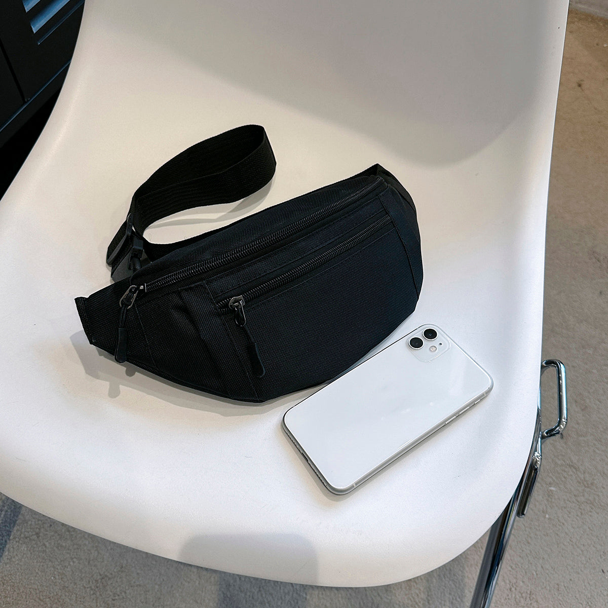 Large Fanny Pack For Running And Travel Casual Waist Bag For Sports Phone Wallet And Organizer 4