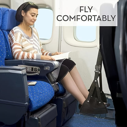 New Travel Hammock with Airplane Footrest, Stepping Travel Artifact, High-Speed Rail Hammock Office Foot Hanging