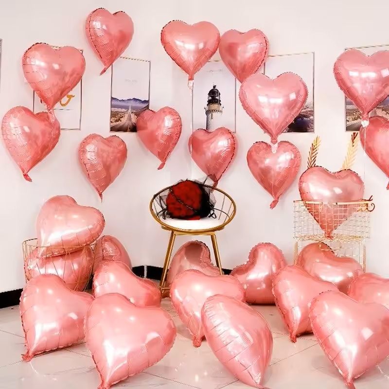 Love Balloons Decoration Set 1050100PCS DIY Wedding Proposal  Birthday Party Balloons 9