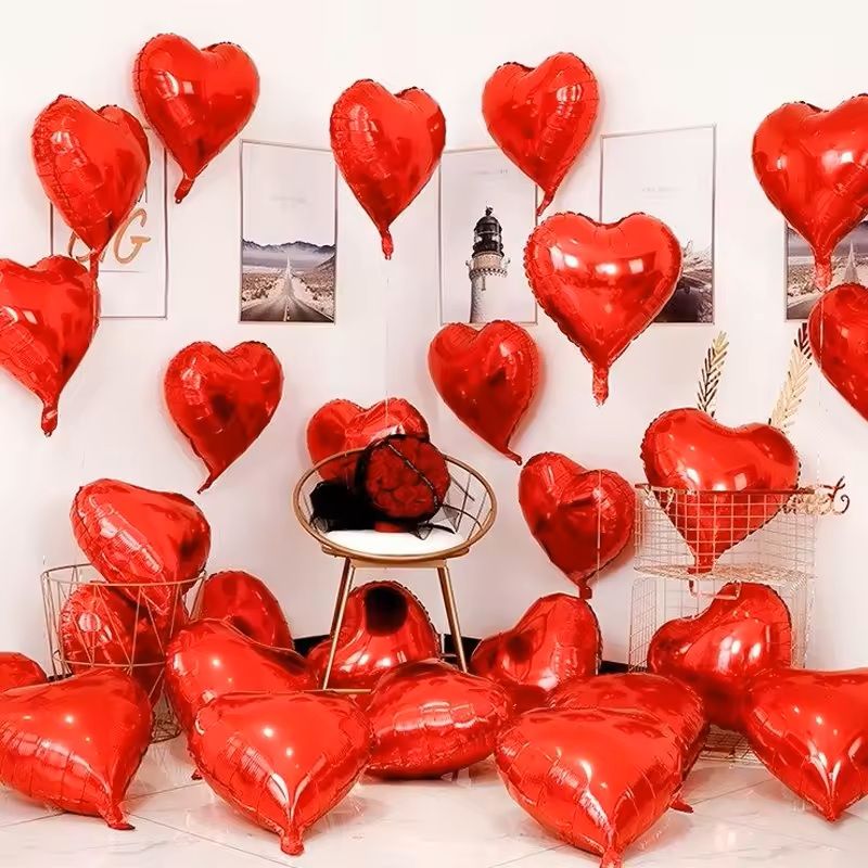 Love Balloons Decoration Set 1050100PCS DIY Wedding Proposal  Birthday Party Balloons 10