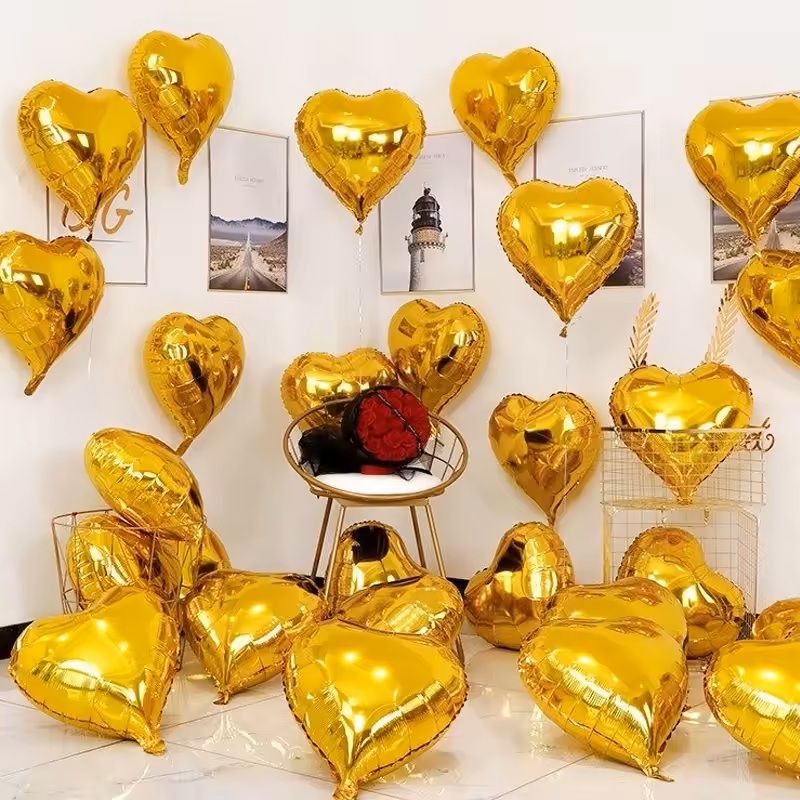 Love Balloons Decoration Set 1050100PCS DIY Wedding Proposal  Birthday Party Balloons 11
