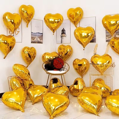 Love Balloons Decoration Set 1050100PCS DIY Wedding Proposal  Birthday Party Balloons 11