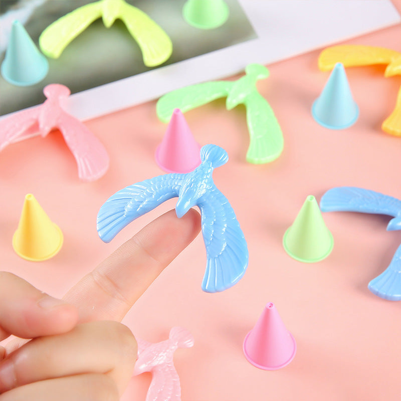 Mini Balance Eagle Puzzle Toy, Tumbler Bird for Kids Birthday Favors, Baby Shower Goodie Bags