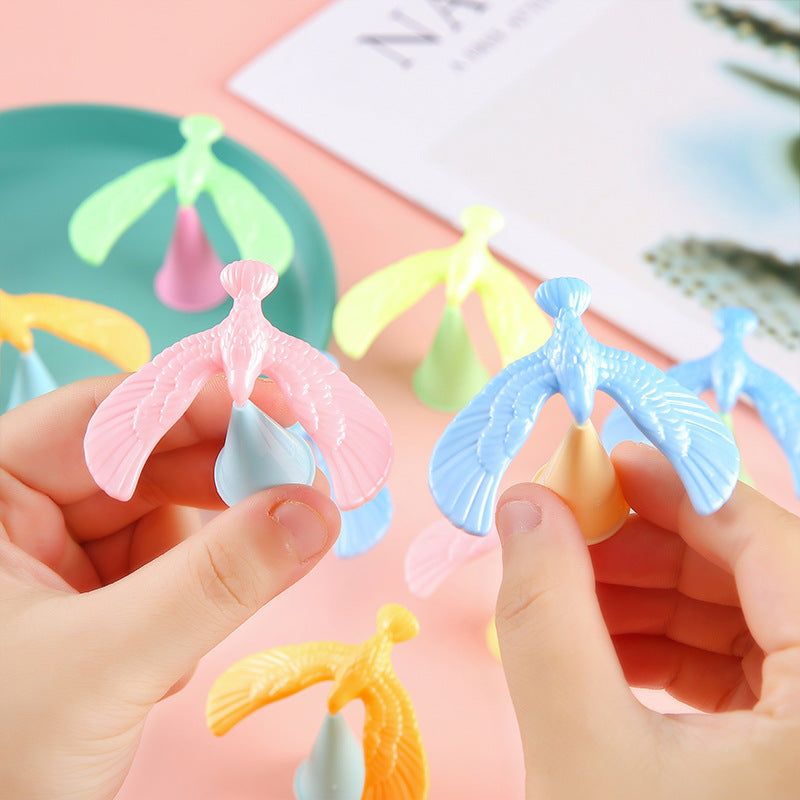 Mini Balance Eagle Puzzle Toy Tumbler Bird For Kids Birthday Favors Baby Shower Goodie Bags 1