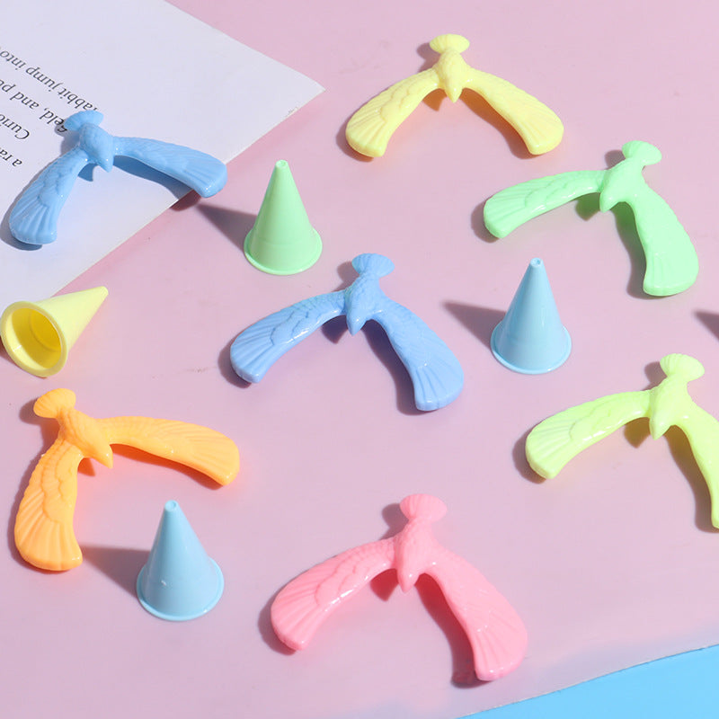 Mini Balance Eagle Puzzle Toy Tumbler Bird For Kids Birthday Favors Baby Shower Goodie Bags 5