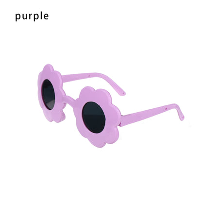 Candy Color Frame Doll Glasses, Cute Heart Sunglasses, Dress Up Eyewear for Dolls