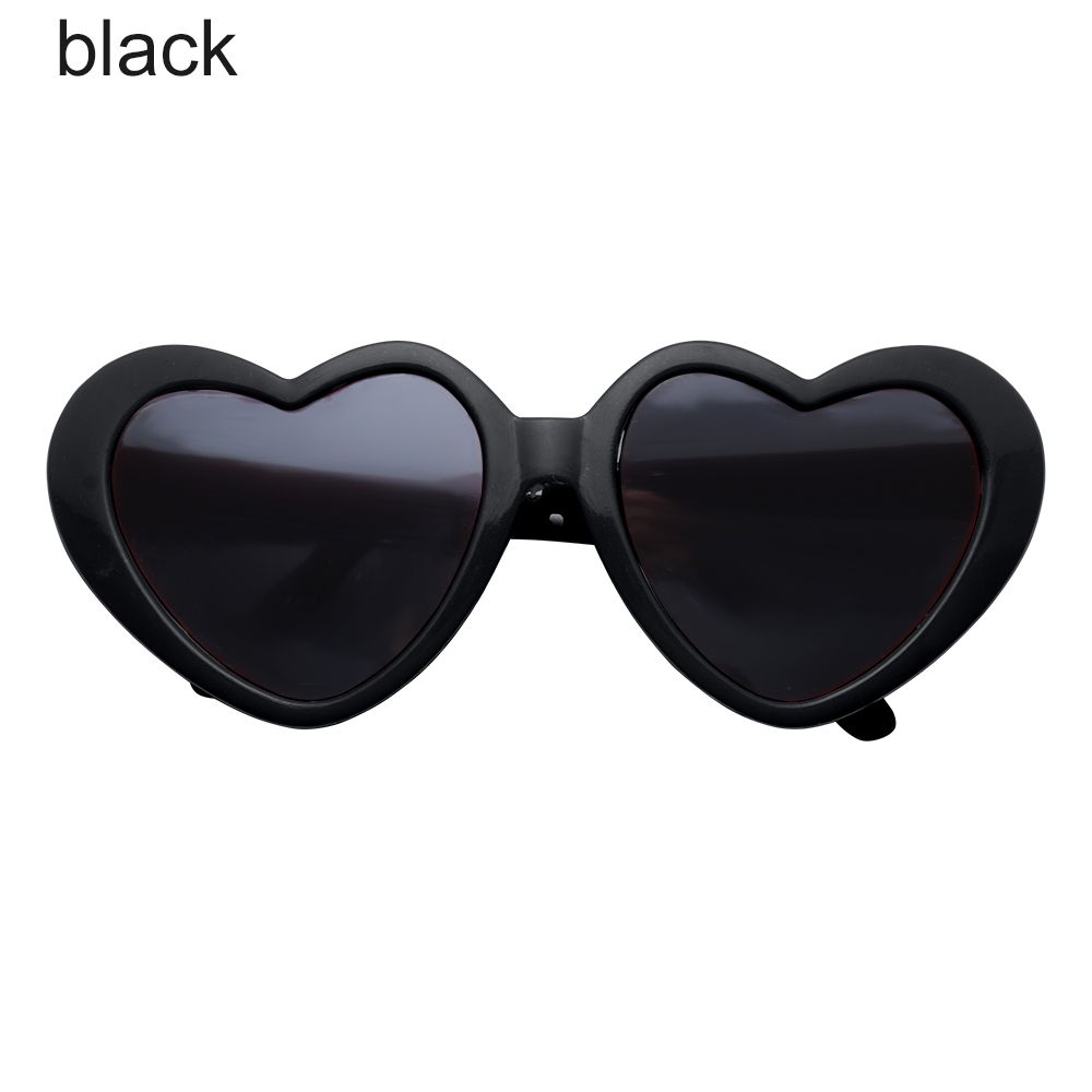 Candy Color Frame Doll Glasses, Cute Heart Sunglasses, Dress Up Eyewear for Dolls
