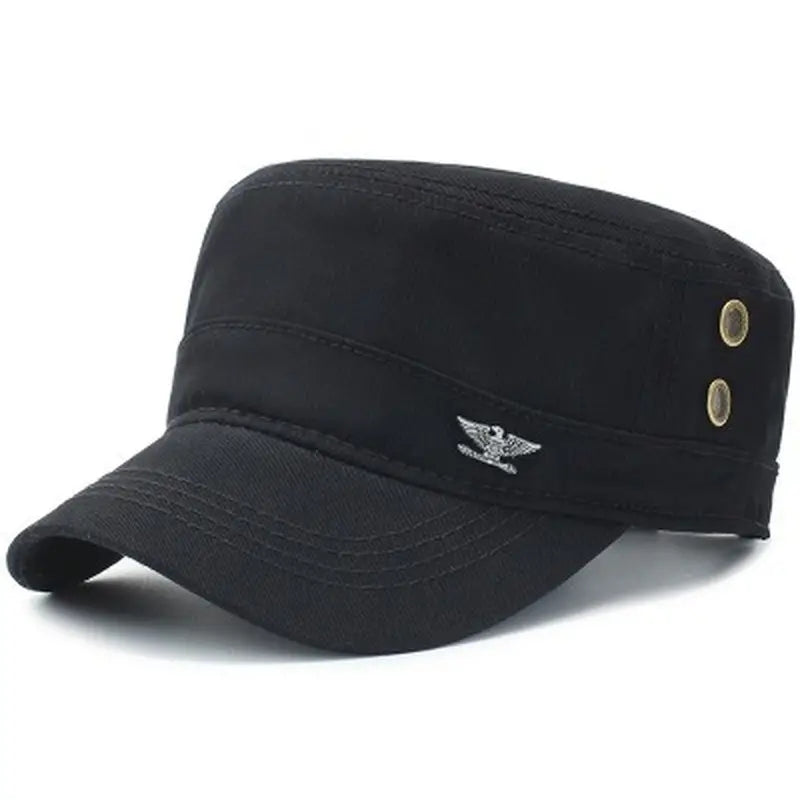 Military Caps Mens Baseball Cap Tactical Hat Flat Top Cotton Army Cap Spring Autumn Sports Leisure
