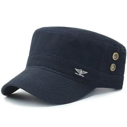 Military Caps Mens Baseball Cap Tactical Hat Flat Top Cotton Army Cap Spring Autumn Sports Leisure